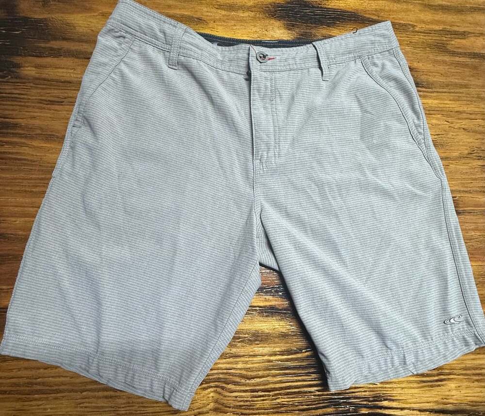 Men’s O'Neill Hybrid Shorts Striped Gray